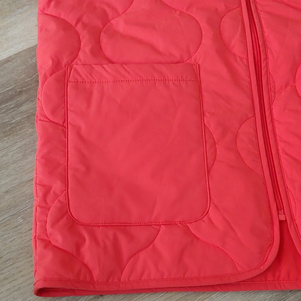 NWT Original Use Men's Bright Orange Full Zip Vest Jacket Size S